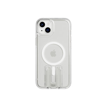 Tech21 Evo Crystal Kick iPhone 15 Plus Case MagSafe Compatible - White